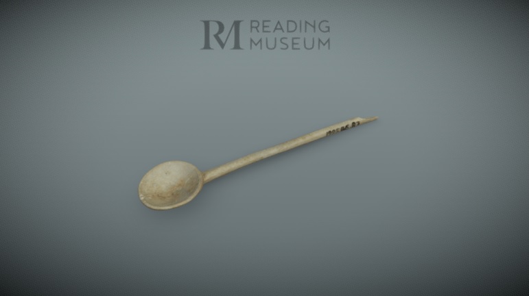 spoon made of bone
