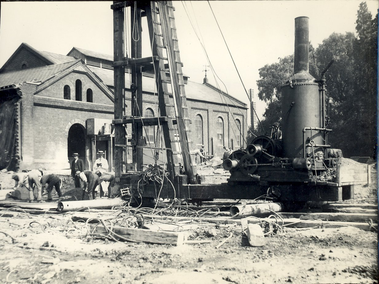 Gasholder No.4 construction