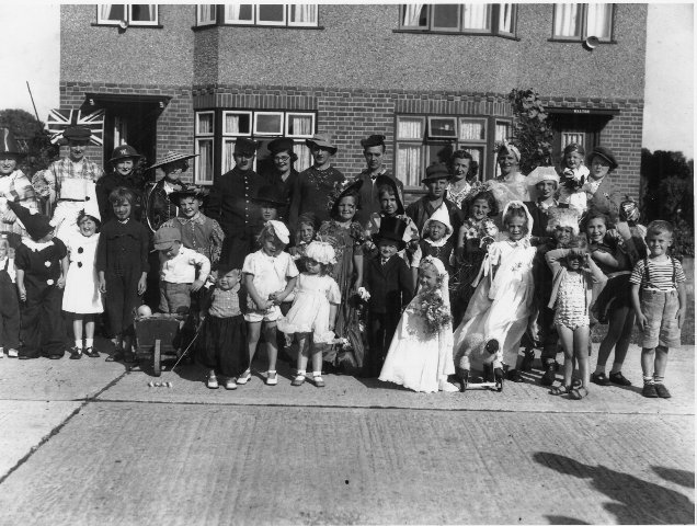 VJ Day, Shinfield Road, Reading