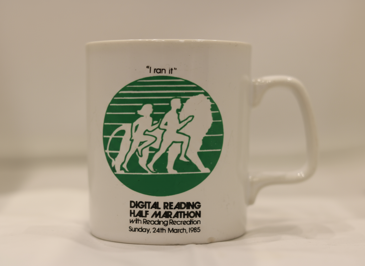 Reading marathon mug