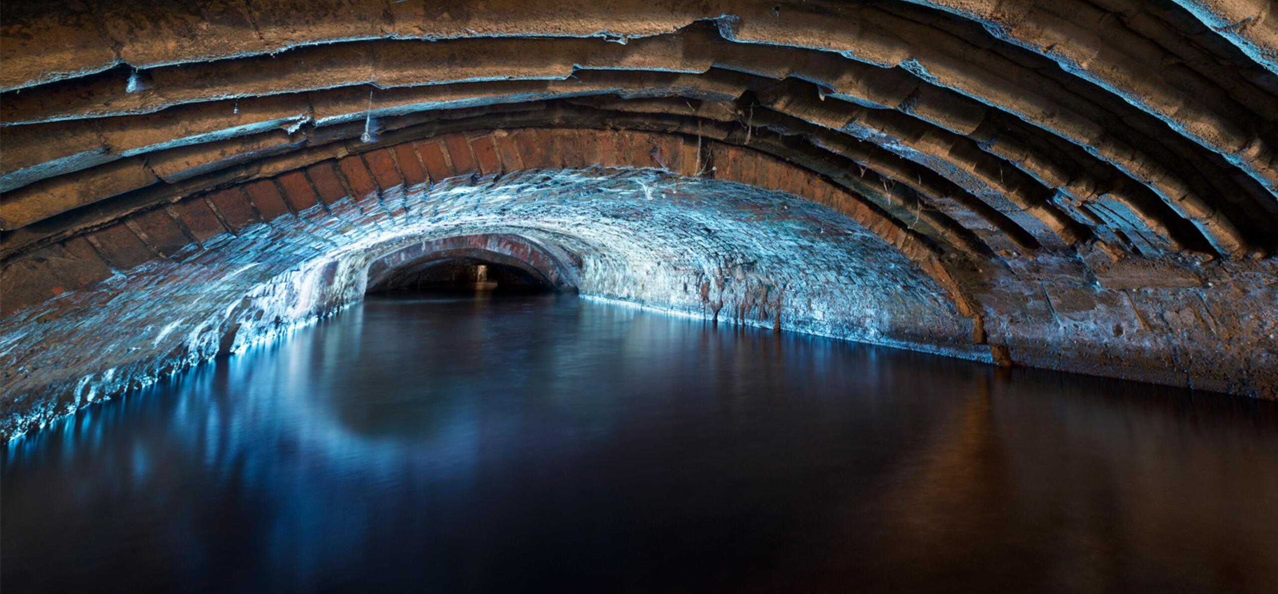 Holy Brook culvert roof (photo credit: Mark O’Neill)