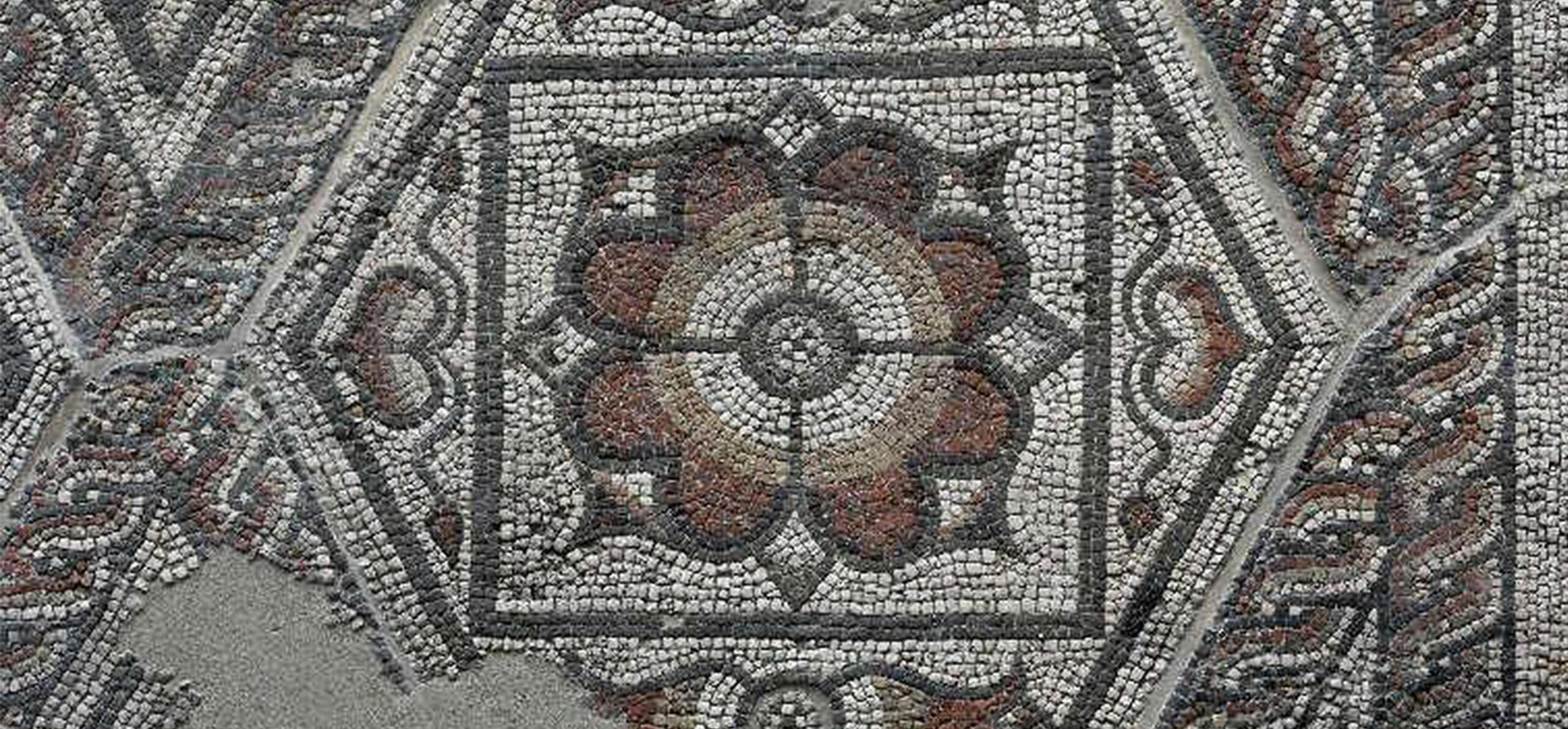 Silchester mosaic (Reading Museum)