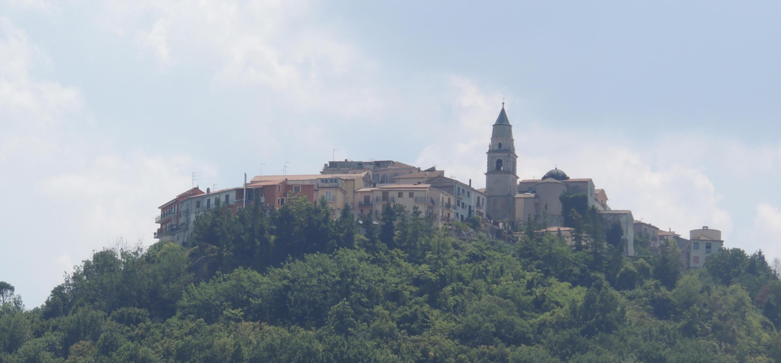 An Italian hill village
