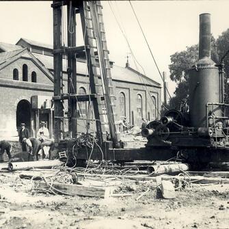 Gasholder No.4 construction