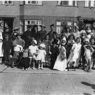 VJ Day, Shinfield Road, Reading