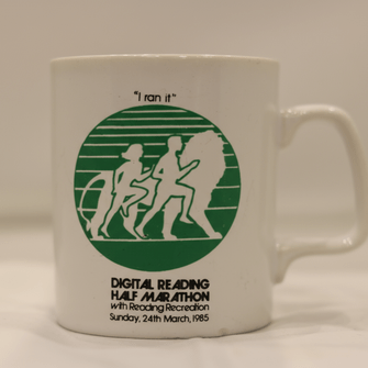 Reading marathon mug