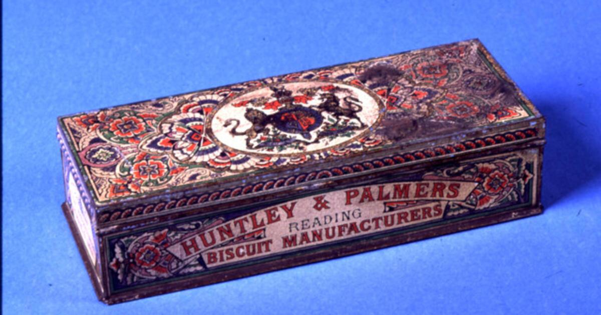 The first Huntley & Palmers tins | Reading Museum