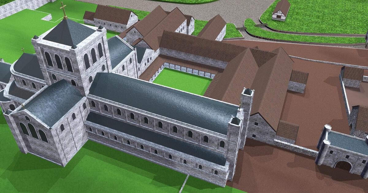 Rebuilding Reading Abbey virtually! Reading Museum