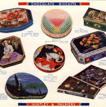 Huntley & Palmers' Christmas catalogues