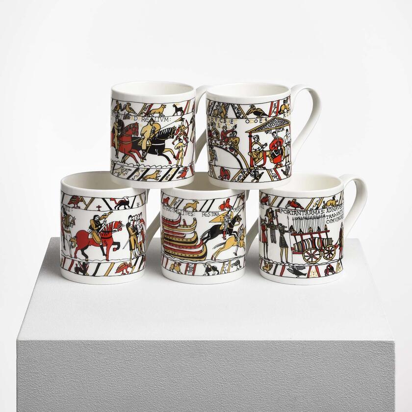 Bayeux tapestry mugs