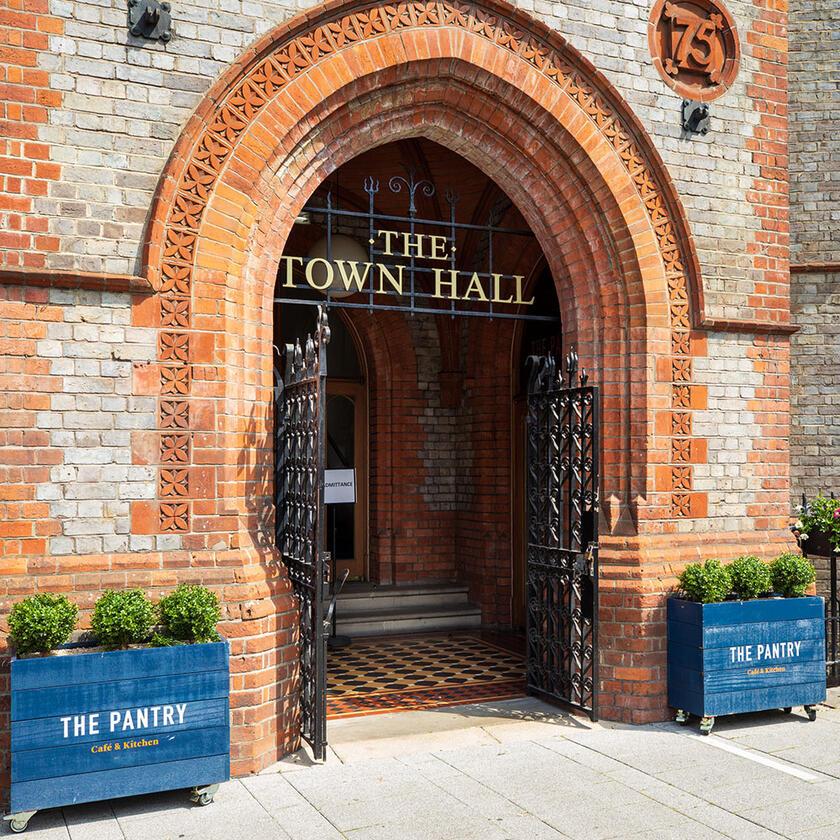 The Pantry main entrance