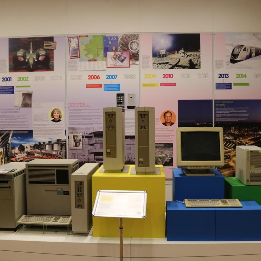 DEC computers on display in Reading’s Digital Revolution Exhibition