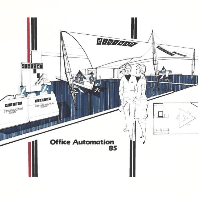Trade show concept design, 1985.